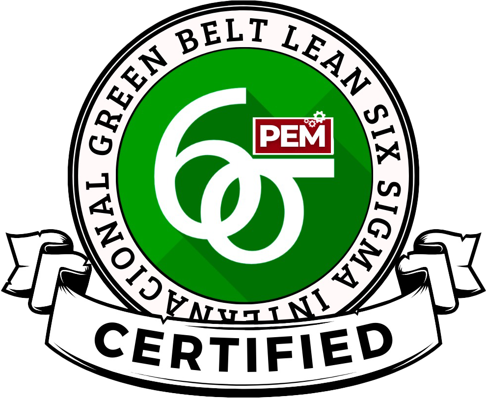 Certificado Green Belt Lean Six